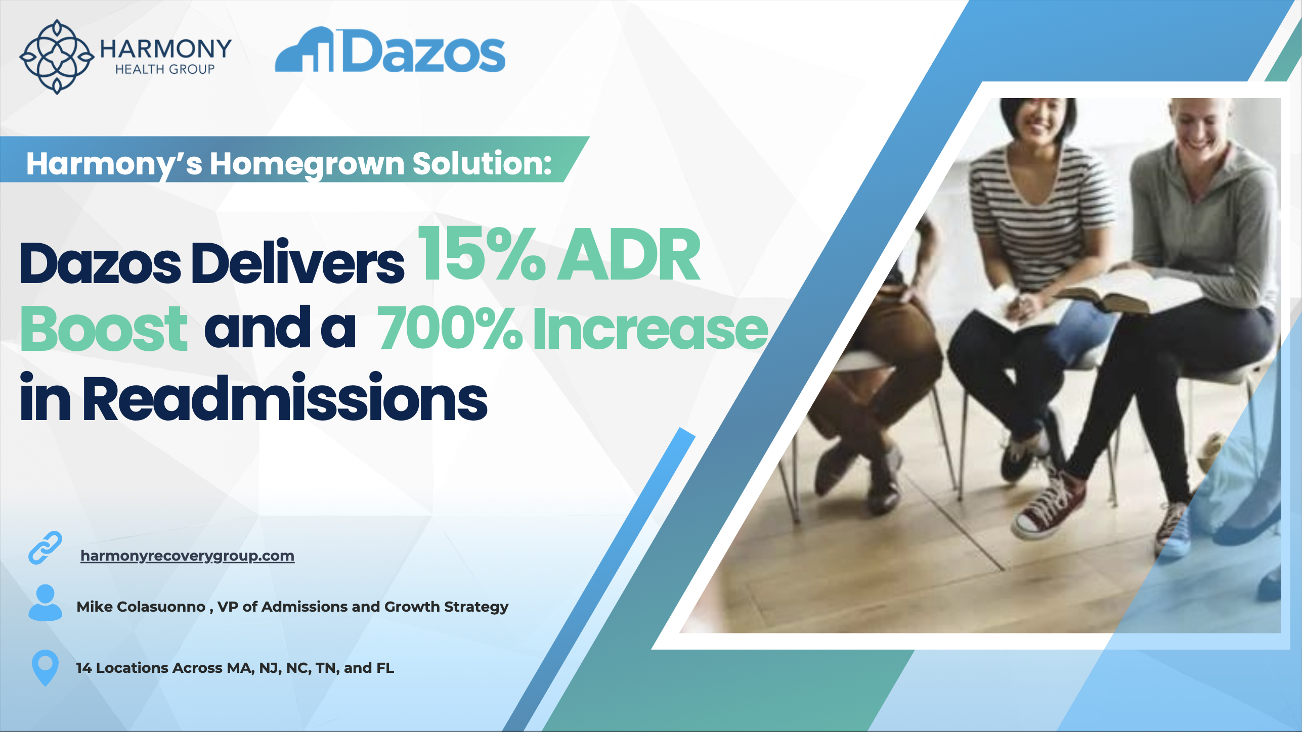 harmony achieves growth with dazos